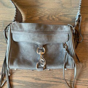 Rebecca Minkoff Crossbody Bag Blue Suede